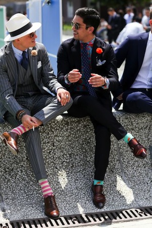 Calcetines de colores para hombres - Reflejos de